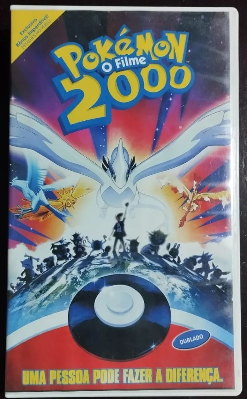 KIT POKÉMON - 2 VHS + CD ORIGINAL - FUNCIONANDO - Foto 3