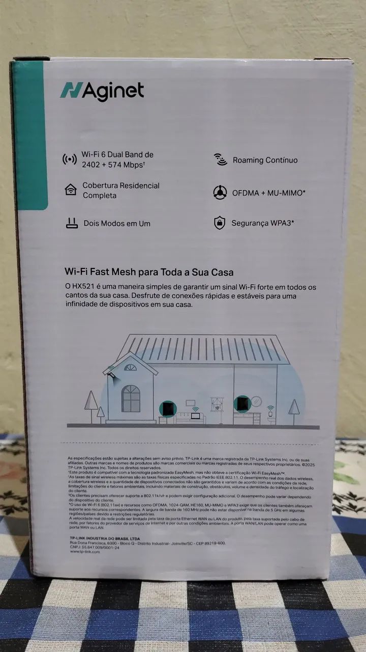 Roteador Tp-Link HX521 AX3000 AGINET - Foto 3