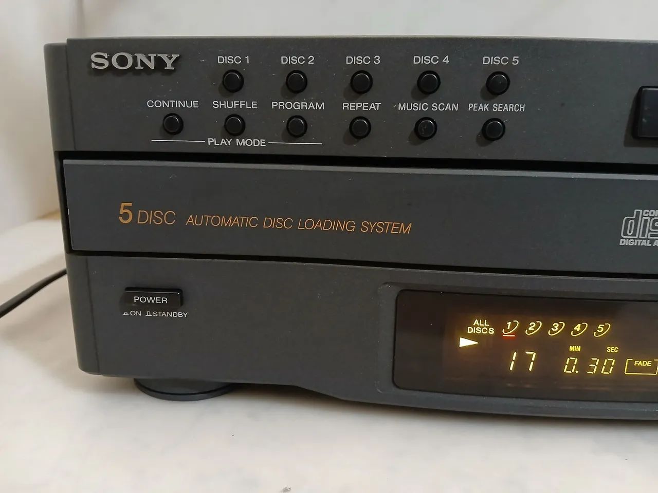 CD Player Sony 5cds CDP C322M - Foto 4
