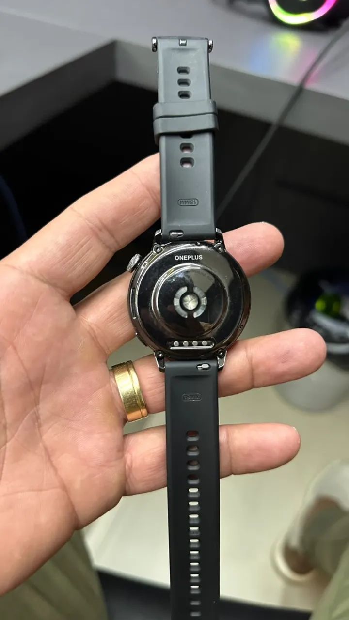Relógio Inteligente Oneplus Watch 3 Preto Novo nuca Usado - Foto 3