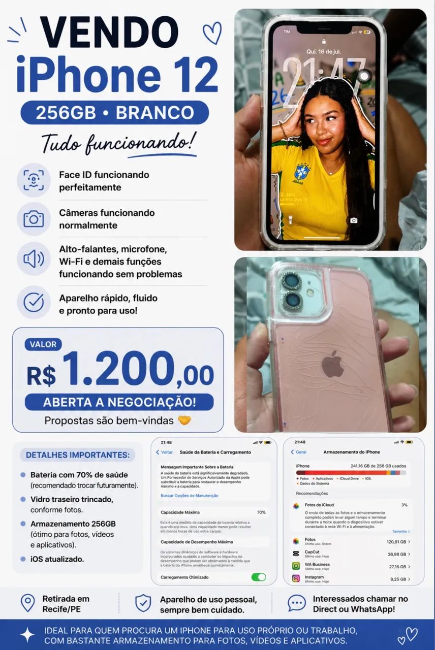 Iphone 12 256gb