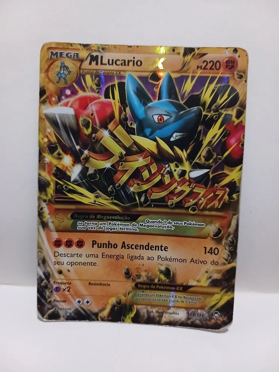 Pokemon M Lucario EX e M Manectric-EX - Foto 4