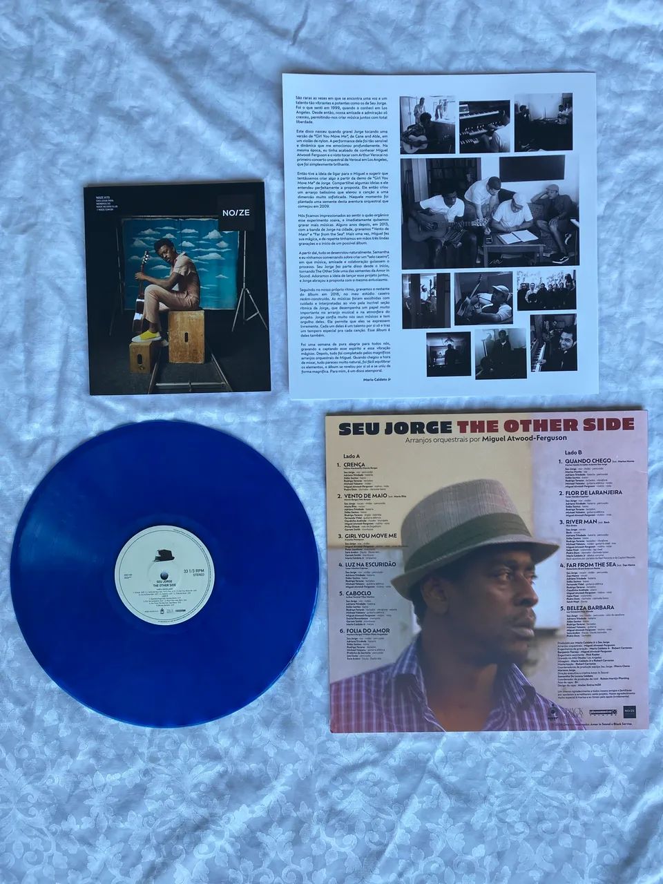 Vinil Seu Jorge - The Other Side + Revista Noize 173 - Foto 4