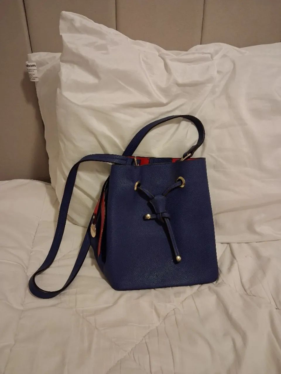 Bolsa saco azul - Foto 3