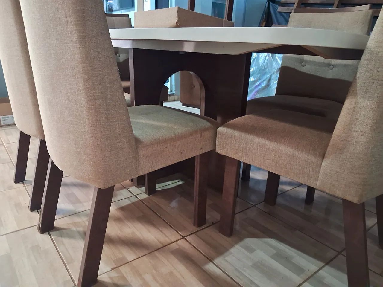 Mesa de jantar 6 cadeiras - Foto 3