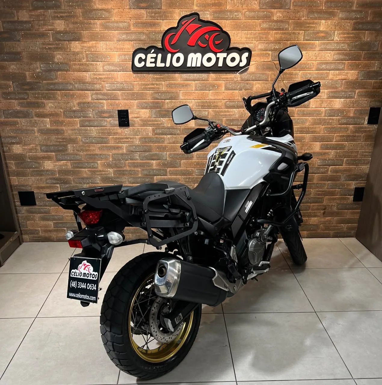 DL 650 XT V-STROM  BRANCA 2023/2024 - Foto 3