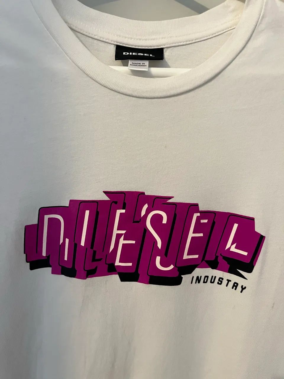 Camisa Diesel branca  - Foto 2