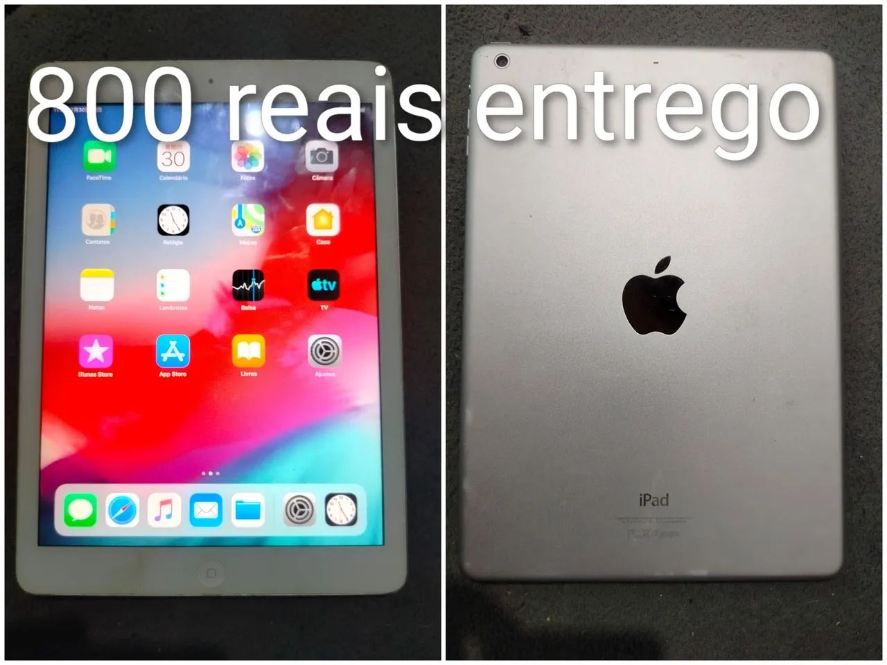Vendo iPad 800 reais