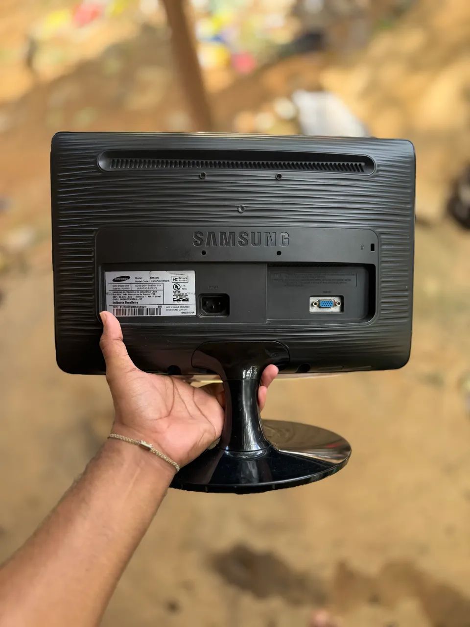 Monitor Samsung 15 polegadas para computador Pc - acompanha cabos GVA e alimentação  - Foto 4