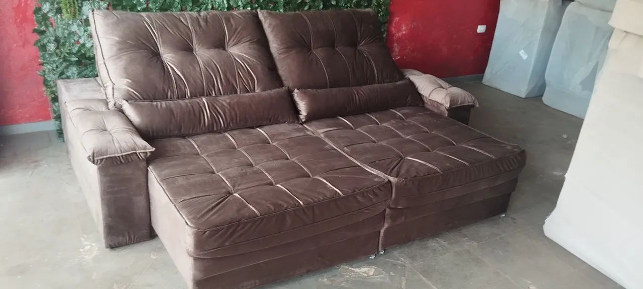 Direto da Fábrica Sofás Retrátil e Reclinável Entrega Hoje - Foto 2