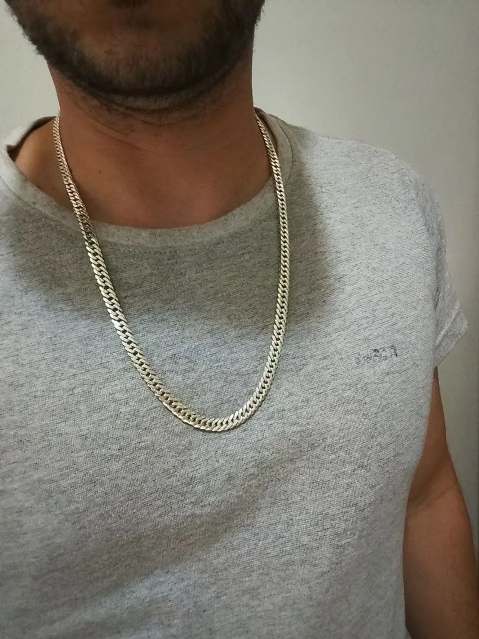 Cordão de prata pulseira de prata  - Foto 4