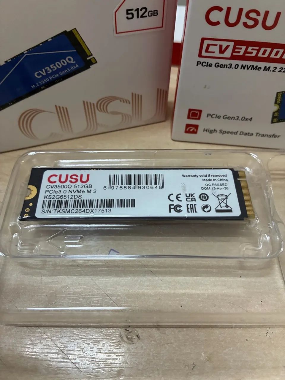 SSD Nvme 512gb CUSU - Foto 2