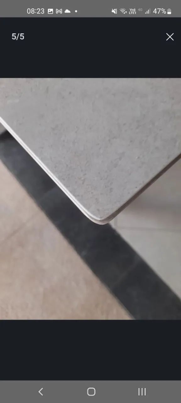 Mesa de centro em inox/vidro c/entrega a - Foto 3