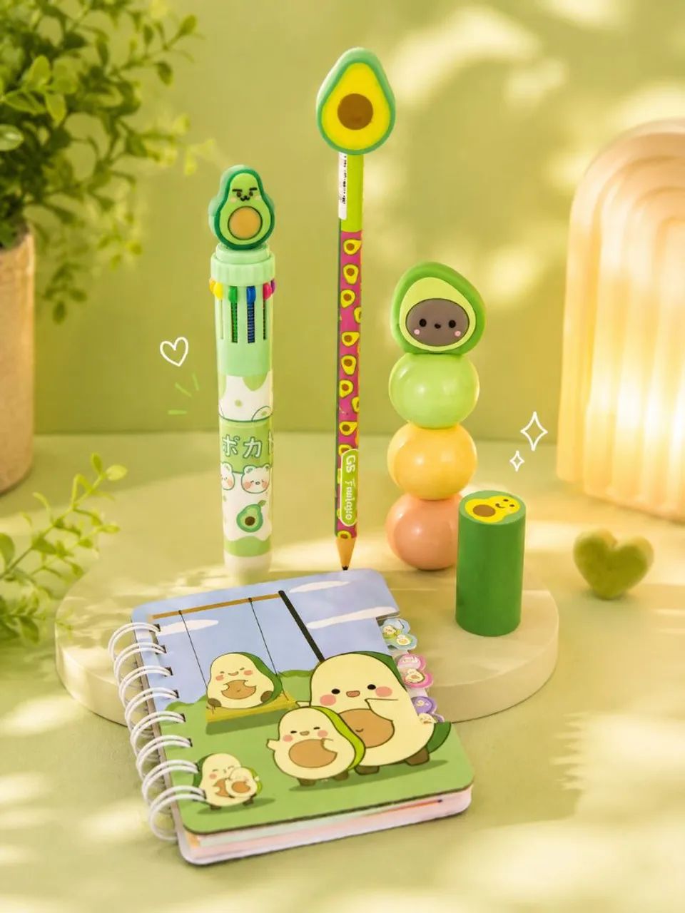 Kit divertido abacatinho 