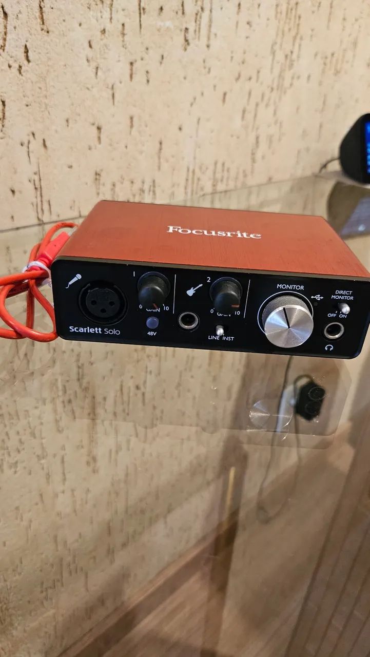 Scarlett Solo Interface Geração 2 Gen2