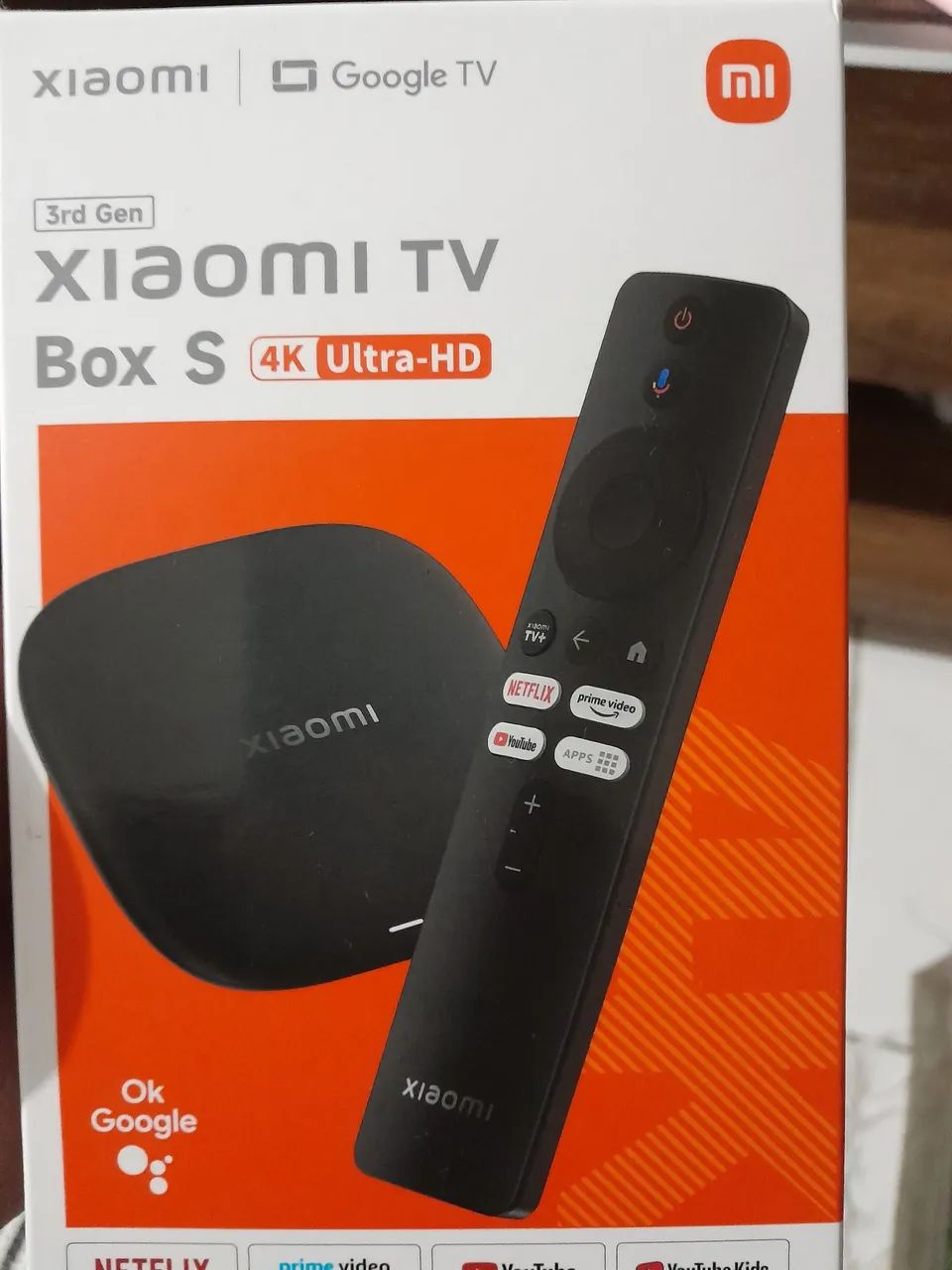 TV Box Xiaomi Box 4k Nova Lacrada Última Geração  - Foto 2