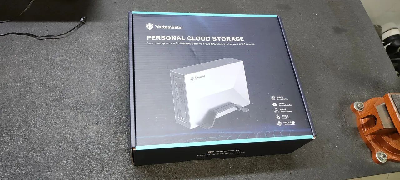 Servidor de arquivos NAS. Personal cloud storage. 