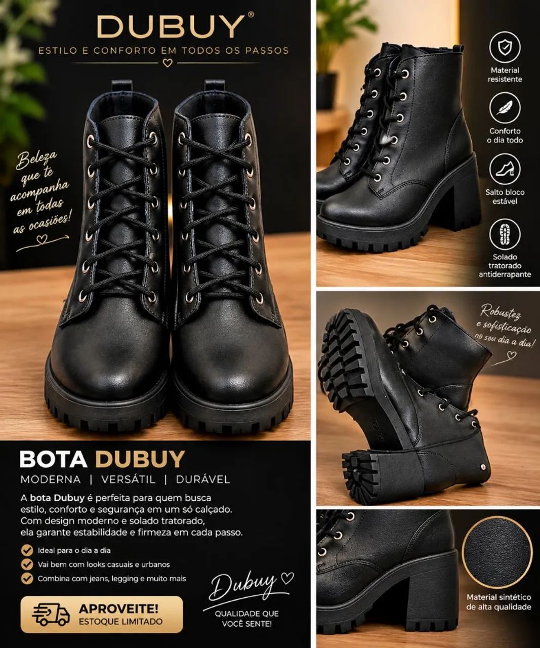 Botas para embelezar seu figurino