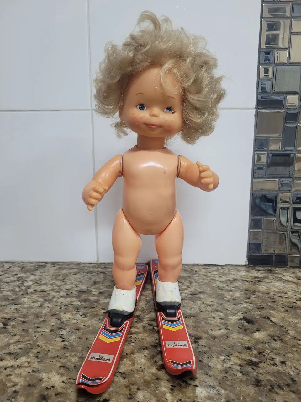 Boneca Lu Esquiadora