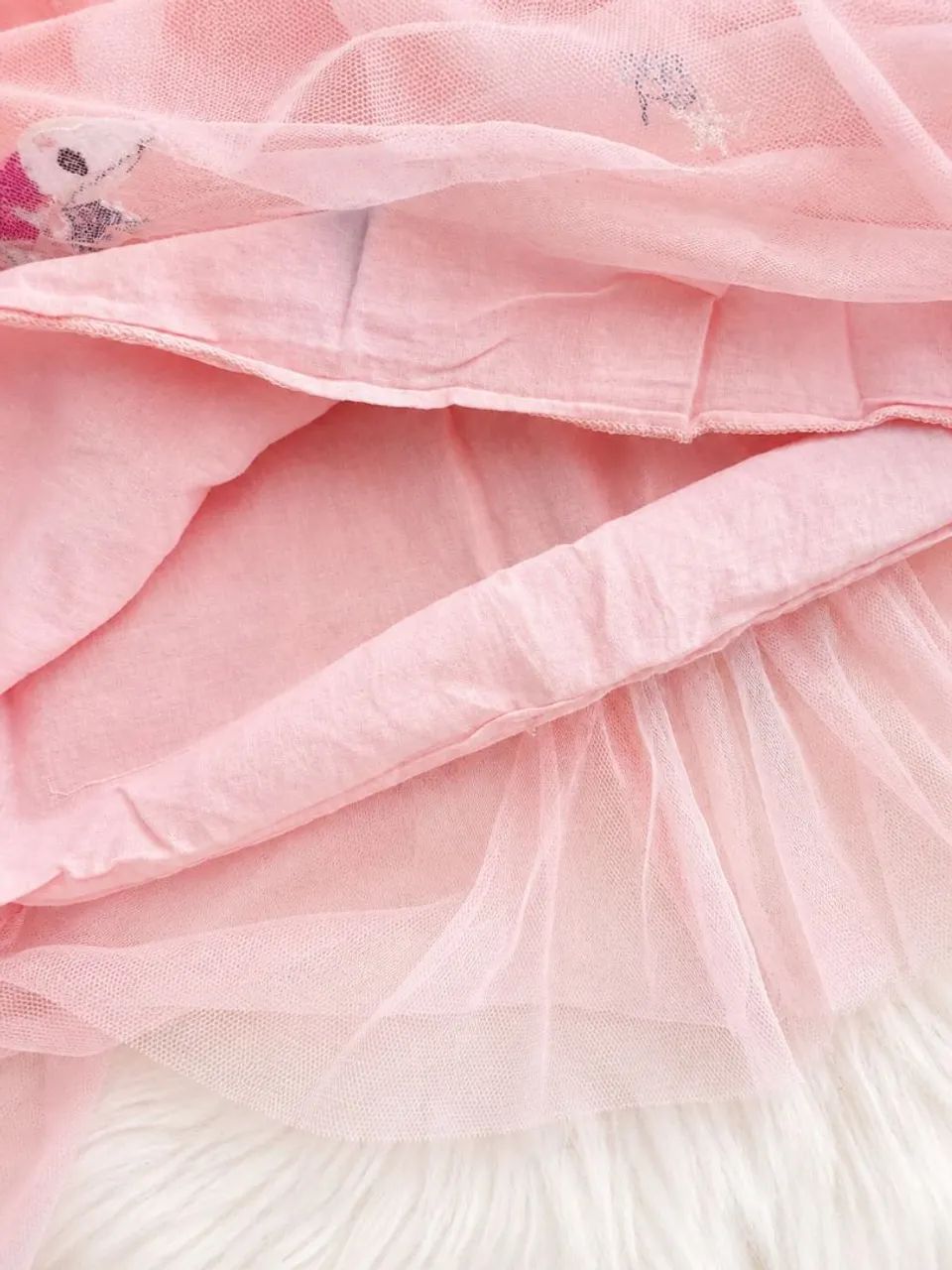SAIA ROSA DE TULE - (USADA)  - Foto 5