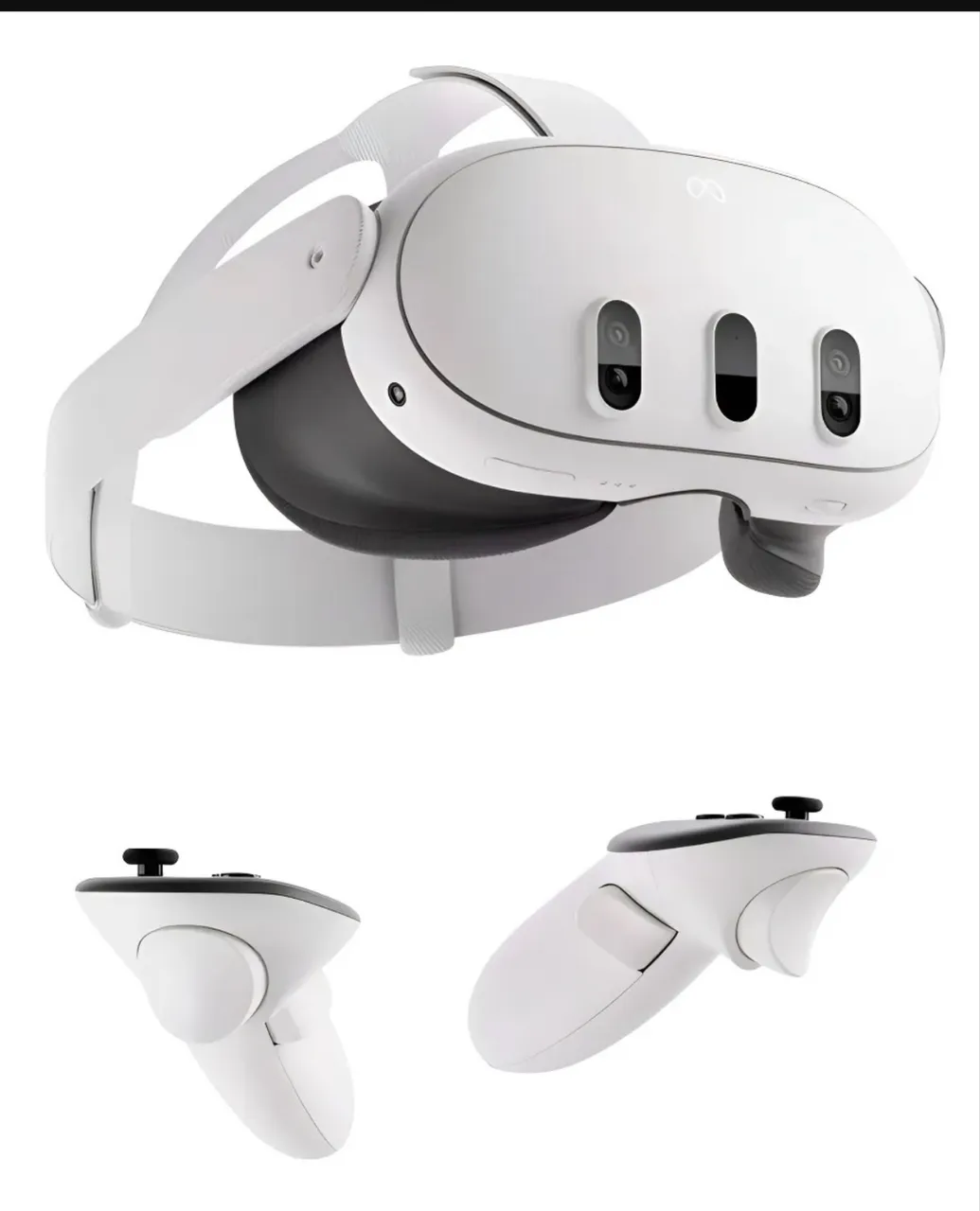 Meta Quest 3s com Bobo VR M3 Pro - Peças e Acessórios de Vídeo