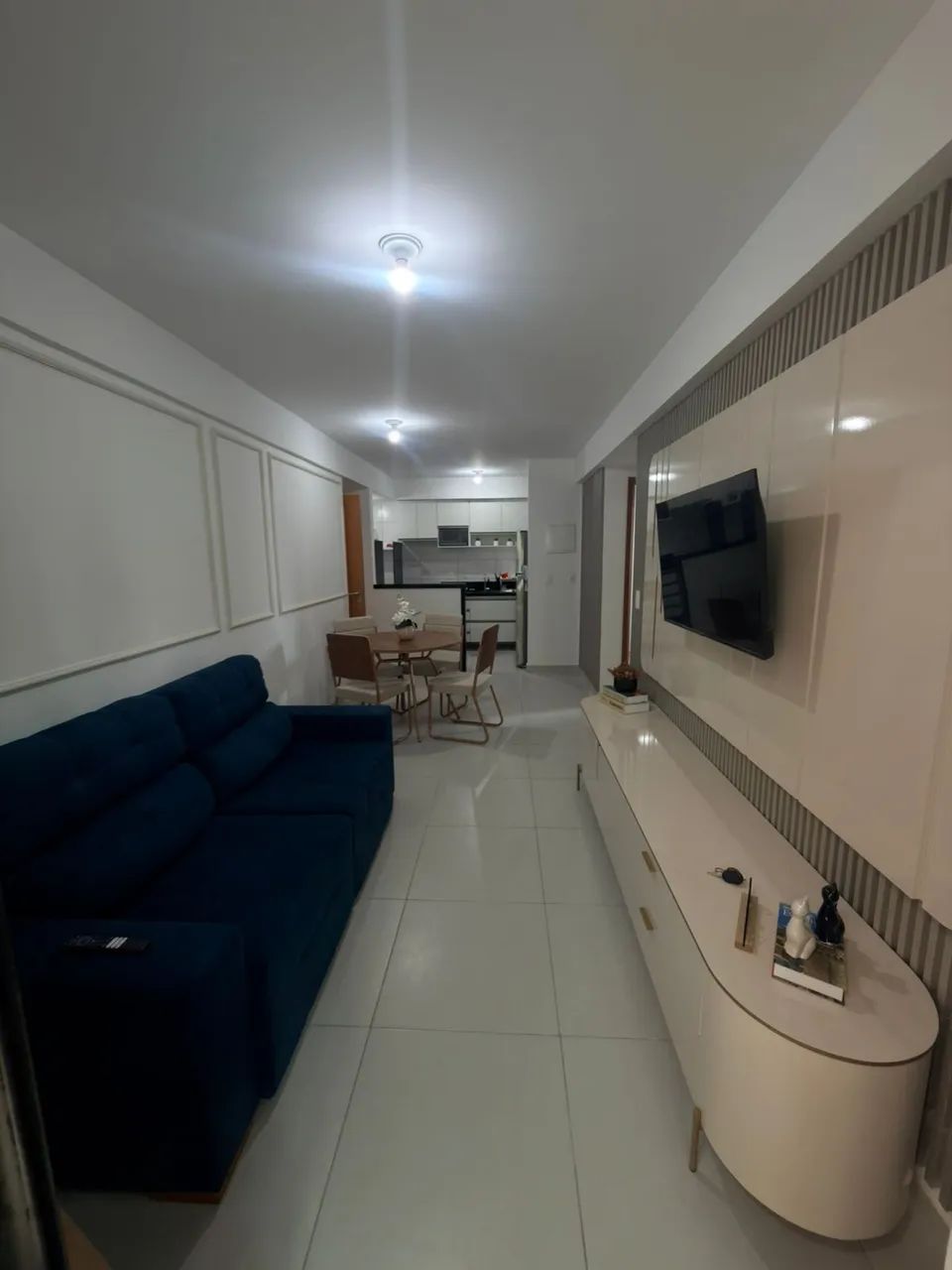 APARTAMENTO 100% MOBILIADO PARA LOCAÇÃO EM INTERMARES - Foto 3