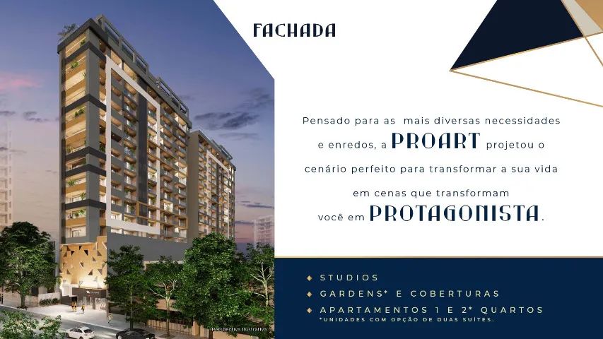 Condomínio Stage Icaraí - Apartamentos 1, 2 quartos e Studios - Lançamento