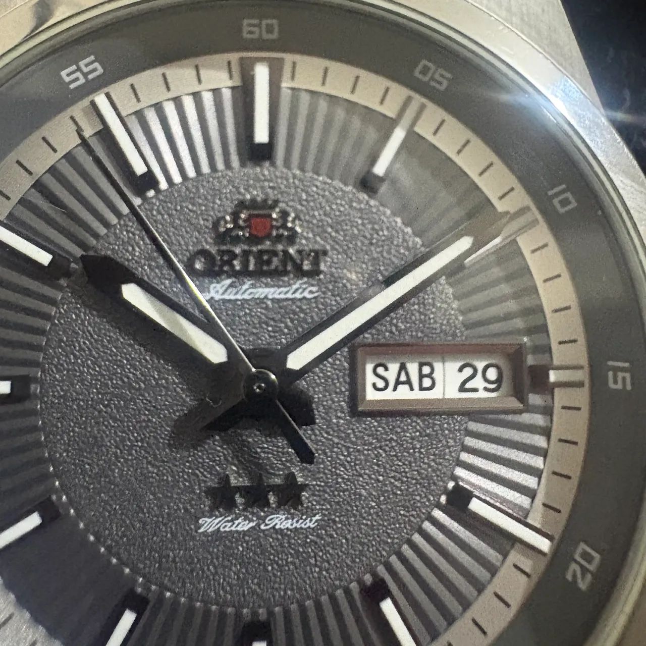Relógio orient 3 estrelas automático 42 mm - Foto 5