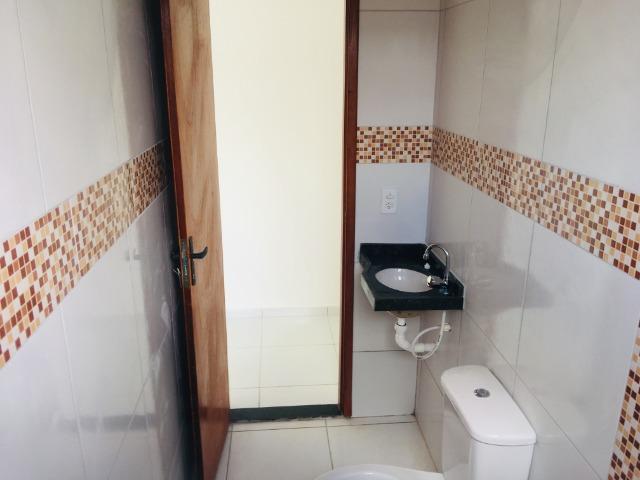 Casa com estilo moderno com doc. gratis 2 quartos,2 wcs ,em fortaleza-pedras - Foto 13