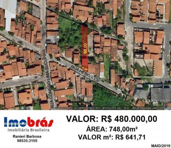 Terreno Parangaba, para a construção de quitinetes.