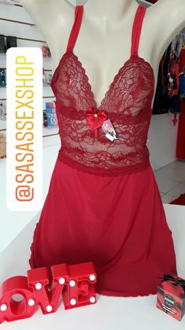 Camisola RENDA VERMELHA