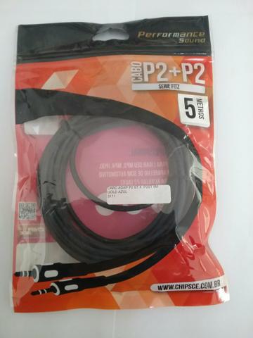 Cabo adap p2 ST X p2 ST 5 metros (NOVO c/ Garantia)