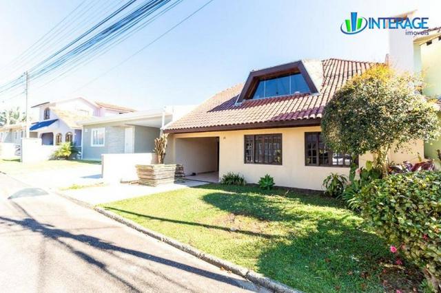 Casa em Condomínio em Santa Felicidade - 2 Andares, 200m², 3 suítes e churrasqueira