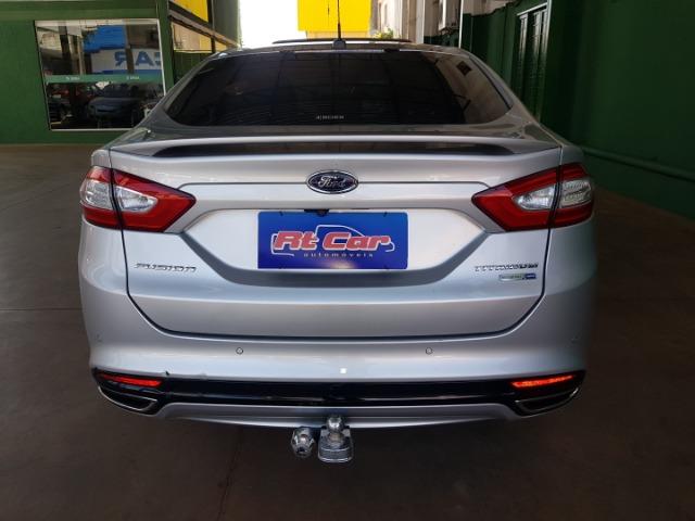 Ford fusion titanium awd 4x4 automatico 2014/2015 prata completo + teto-solar - Foto 5