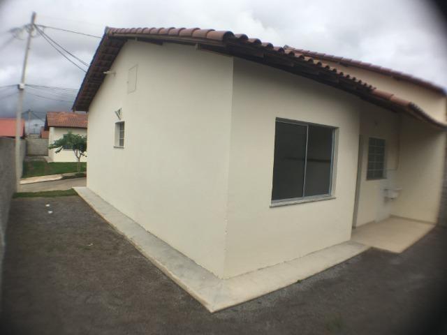 Ano novo casa nova prontas 02 quartos com quintal transporte na porta financiamento caixa - Foto 4