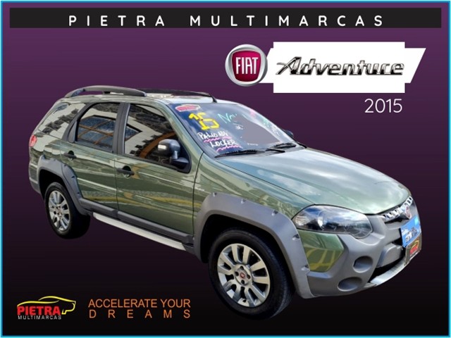 FIAT PALIO 2015 1.8 MPI ADVENTURE WEEKEND 16V FLEX 4P AUTOMÁTICO