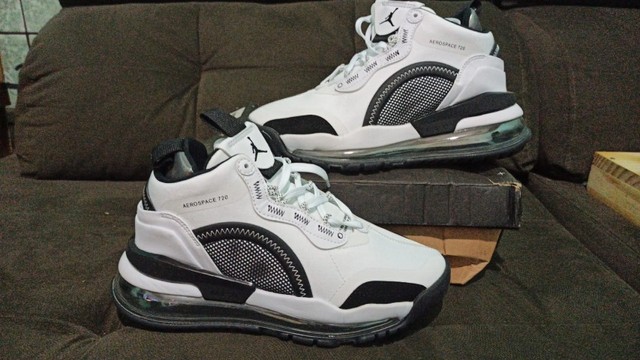 tênis novo nike jordan aerospace 720 