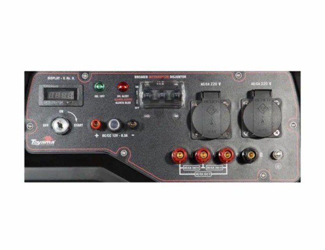 Gerador Gasolina 11.25 KVA Trifásico 380V  Toyama TG10000 CXE3 part. Elétrica  - Foto 5