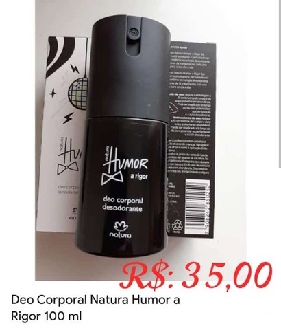 Deo corporal Humor a rigor, Natura - Beleza e saúde - Mangueirão, Belém  1168051885 | OLX