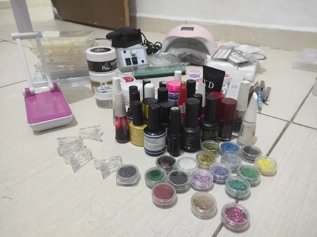 Vendo kit unha gel profissional 