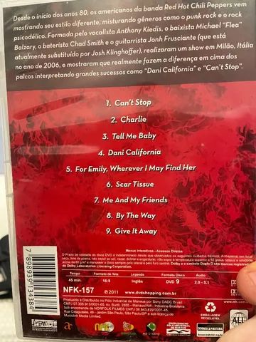 DVD Red Hot Chilli Peppers - Live in Milan (2006) - Foto 2