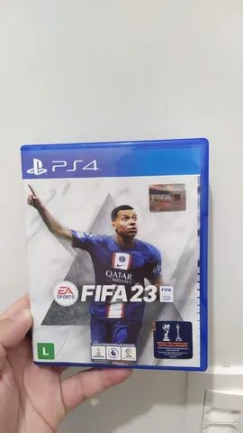 PS4 Slim 1 TERA c/ Jogos (FIFA 23, PES 23 e FIFA 21) - Videogames