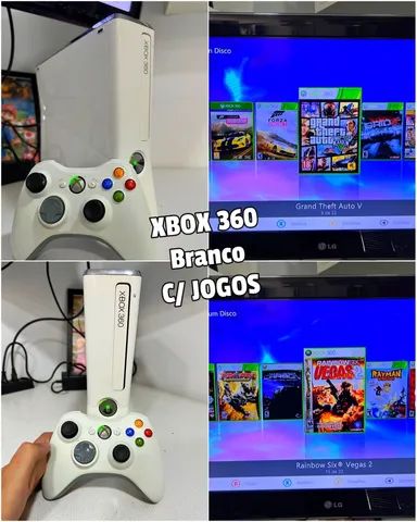 Xbox 360 Super Slim Bivolt Vídeo Game Completo Para Jogar