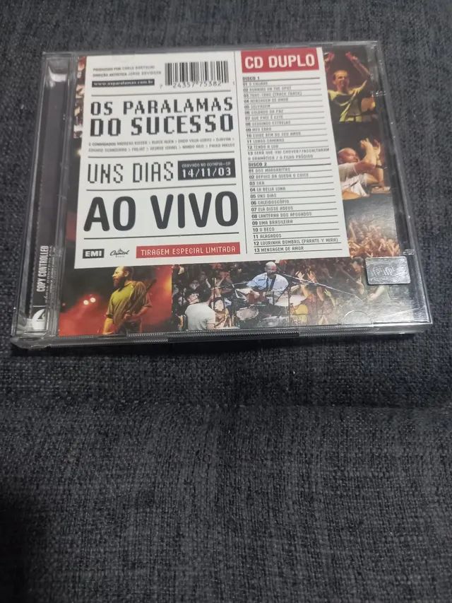 CD PARALAMAS DO SUCESSO 