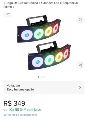 Sequenciador Led luz para festas iluminação  - Foto 4