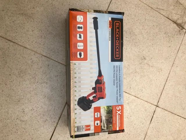 Lavadora de alta pressão ?Black e Decker?