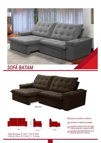 SOFÁ BATAM **PROMOÇÃO**