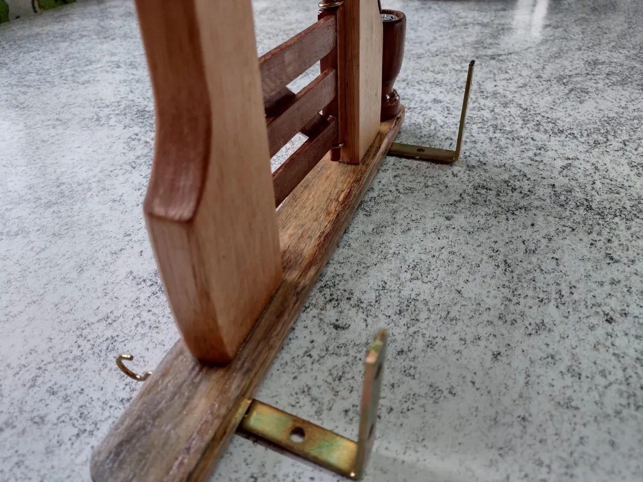 Porta-chaves campeiro em madeira - Foto 6