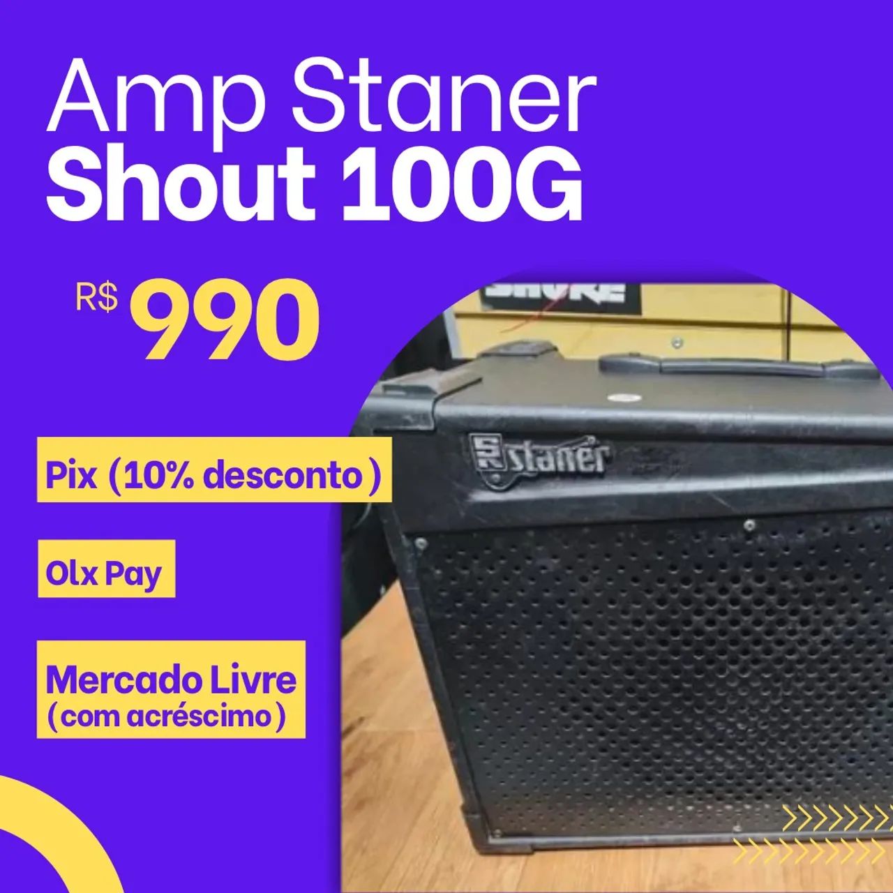 Amplificador Guitarra Staner Shout 110G