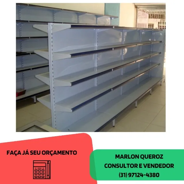 Gondola Central Branca 30x40 Polar